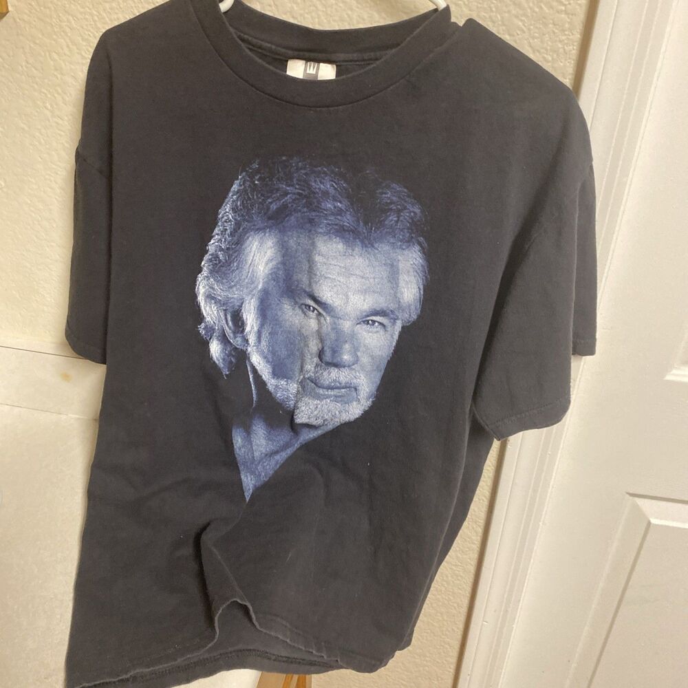 Kenny Rogers Vintage 90s Winterland L Shirt Country Gambler